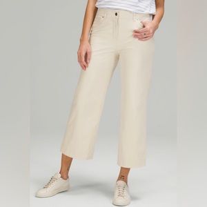 Lululemon City Sleek 5 Pocket Wide Leg Pants - Size 31